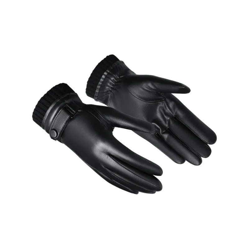SEPTWOLVES Sheepskin Touchscreen Motorcycle Gloves WO Unisex-5