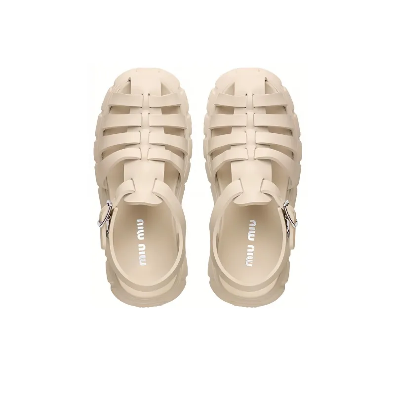 MIU MIU Eva Platform Sandals-4