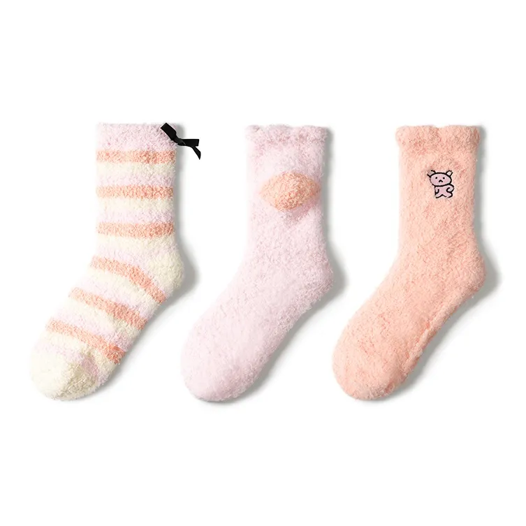 Primeet Mid Calf Socks Women's 3 Pack-15