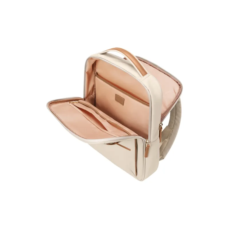 GOLF Fabric Backpack Regular Women's Apricot/Elegant Black-4