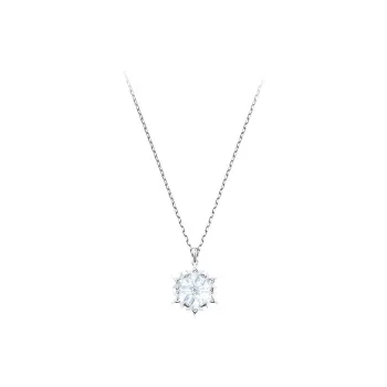 Swarovski Alloy Necklaces Women's Silver