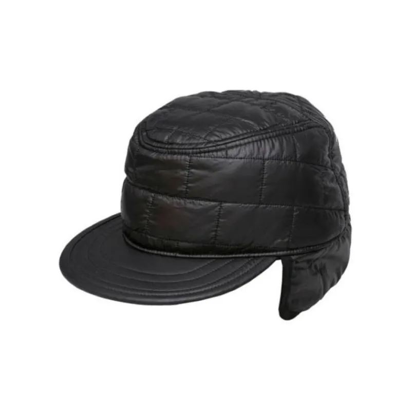 Patagonia Recycled Material Trapper Hats Unisex Black-0
