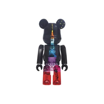 BE@RBRICK Tokyo Tower Diamond Veil Black