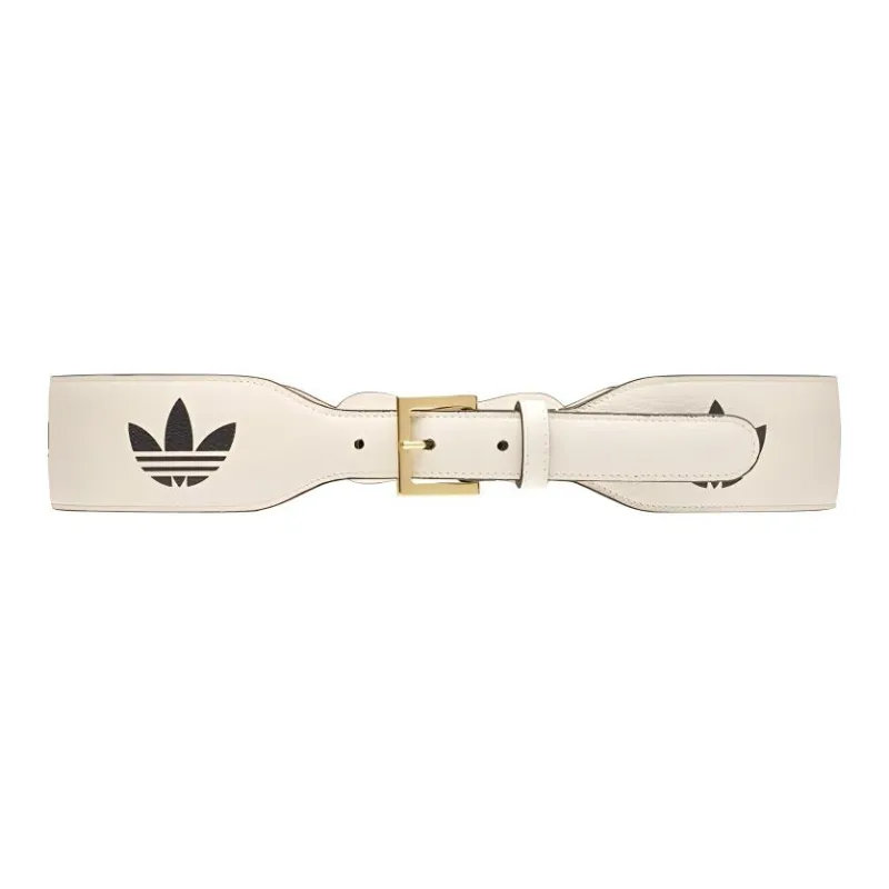 GUCCI X Adidas Leather Horsebit Belt-0