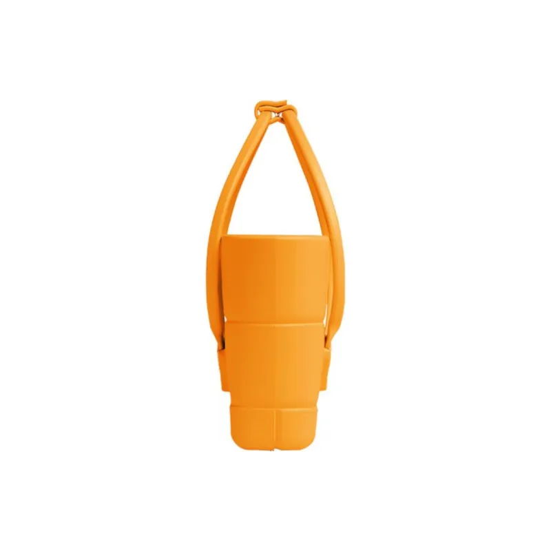 Bottega Veneta BV ARCO Rubber Handbag Mini Women's Orange-1