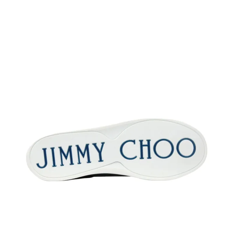 Jimmy Choo Rome Low Top Skateboard Shoes Men's Blue-5
