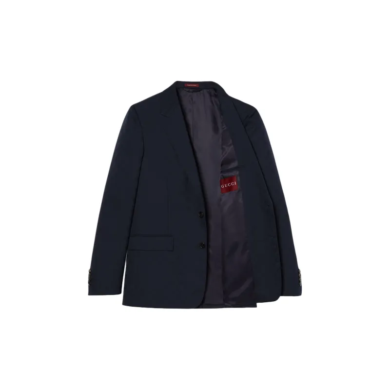 GUCCI Monogrammed Buttoned Suit-1