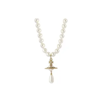 Vivienne Westwood Choker One Row Pearl Drop
