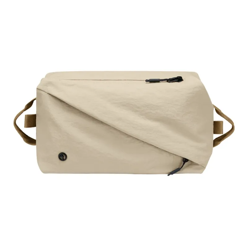 GOLF Fabric Backpack Regular Unisex Black/Light Apricot-7