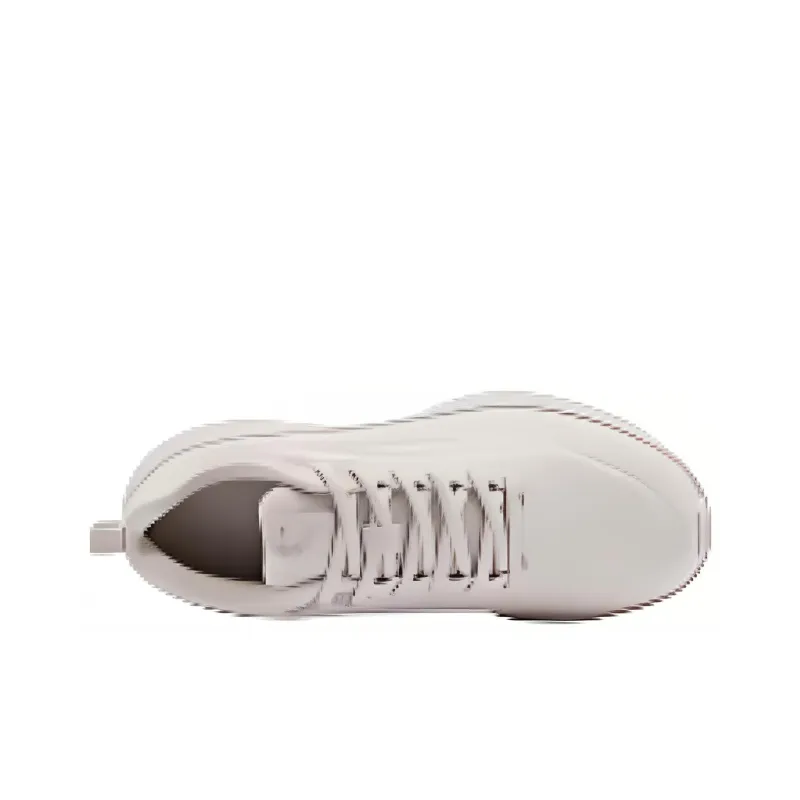 QIAODAN Cushioned Slip Resistant Low Top Running Shoes Women's White Pink-2