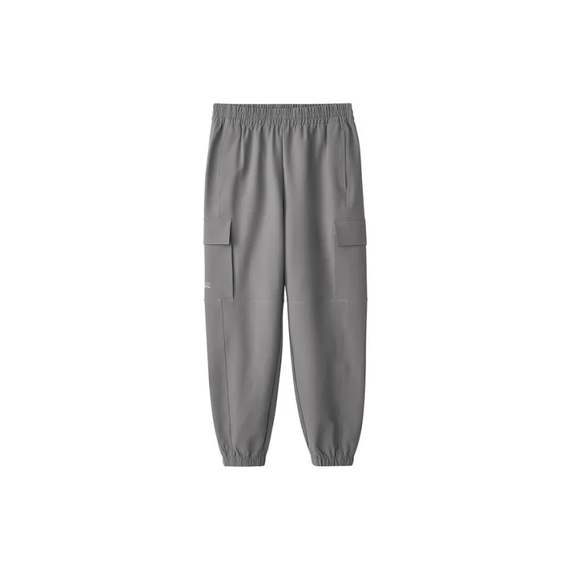 Skechers Mountain And Wild Outdoor Series Knitted Sweatpants Men's Ink Gray-0
