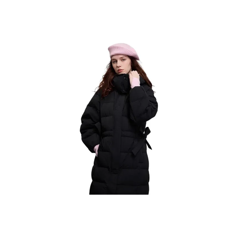 GANNI Tech Seersucker Puffer Down Jacket-1
