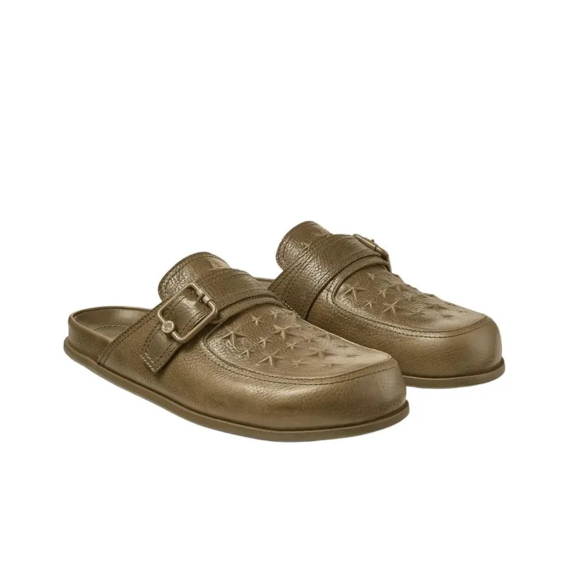Jimmy Choo Closed Toe Slippers Men's Green-1