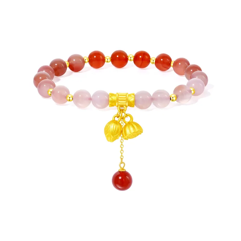 Branded Jewelry Agate Bracelets Women's-0