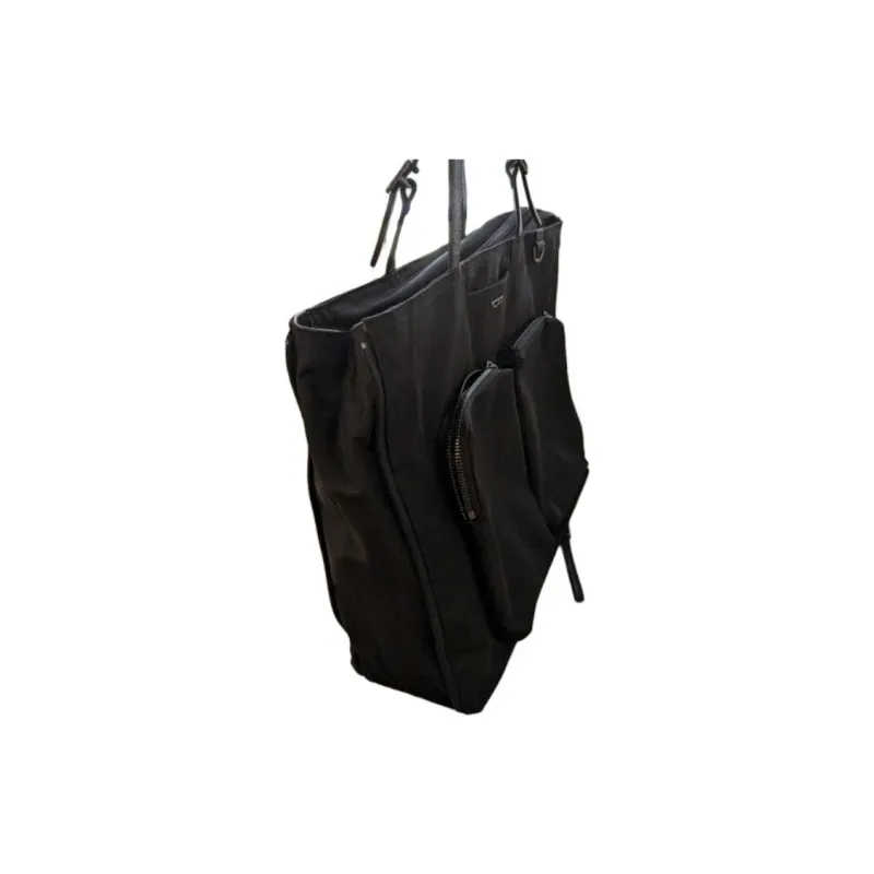 TUMI Nylon Tote Bag, Shopping Bag, Handbag, Shoulder Bag Women's Black-5