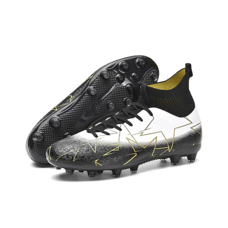Wooden Rabbit AG Short Rubber Studs FG Long Rubber Studs Soccer Shoes Unisex-9