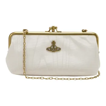 Vivienne Westwood Fabric Shoulder Bag Women's White