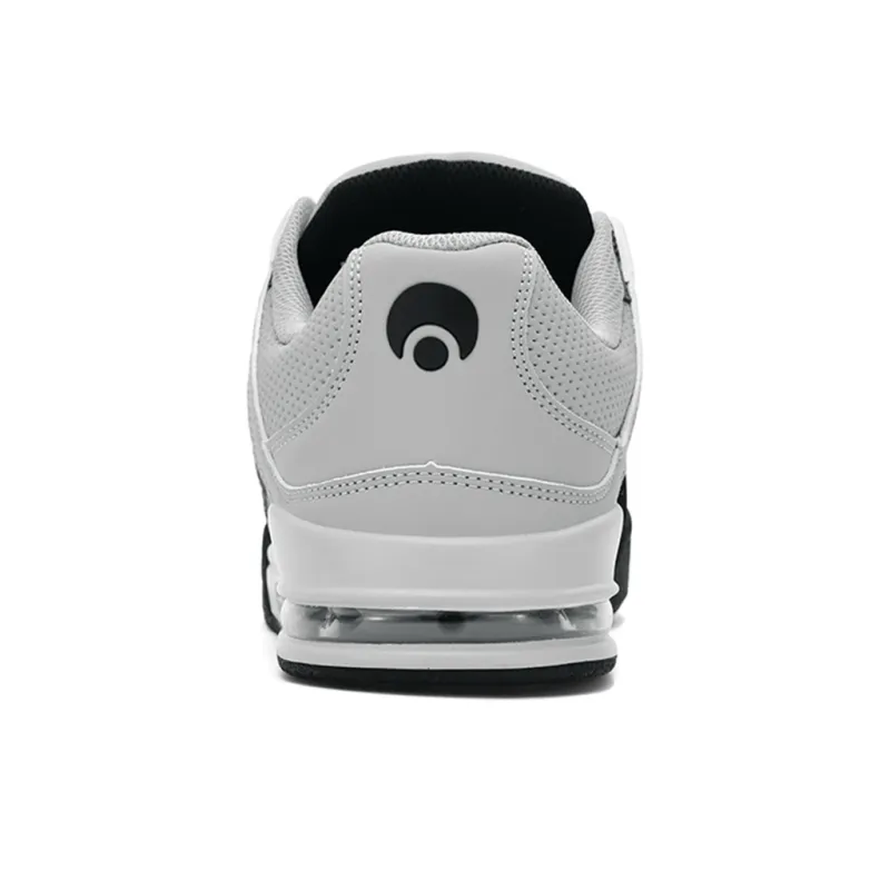 OSIRIS Coverage Slip Resistant Cushioning Wear Resistant Support Low Top Skateboard Shoes Unisex Gray Black-3