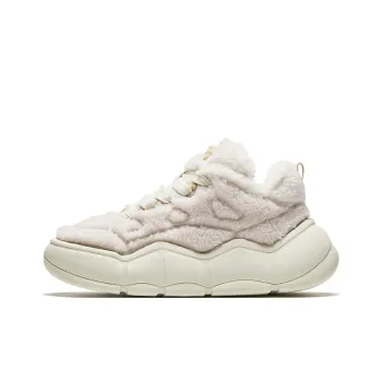 Anta Special Fragrance Bag Warm Anti Slip And Wear Resistant Low Top Skateboard Shoes Women's Beige