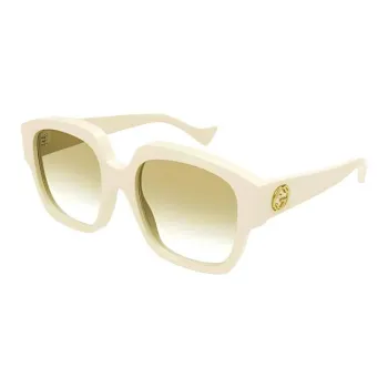 GUCCI Sunglasses Men Light Yellow