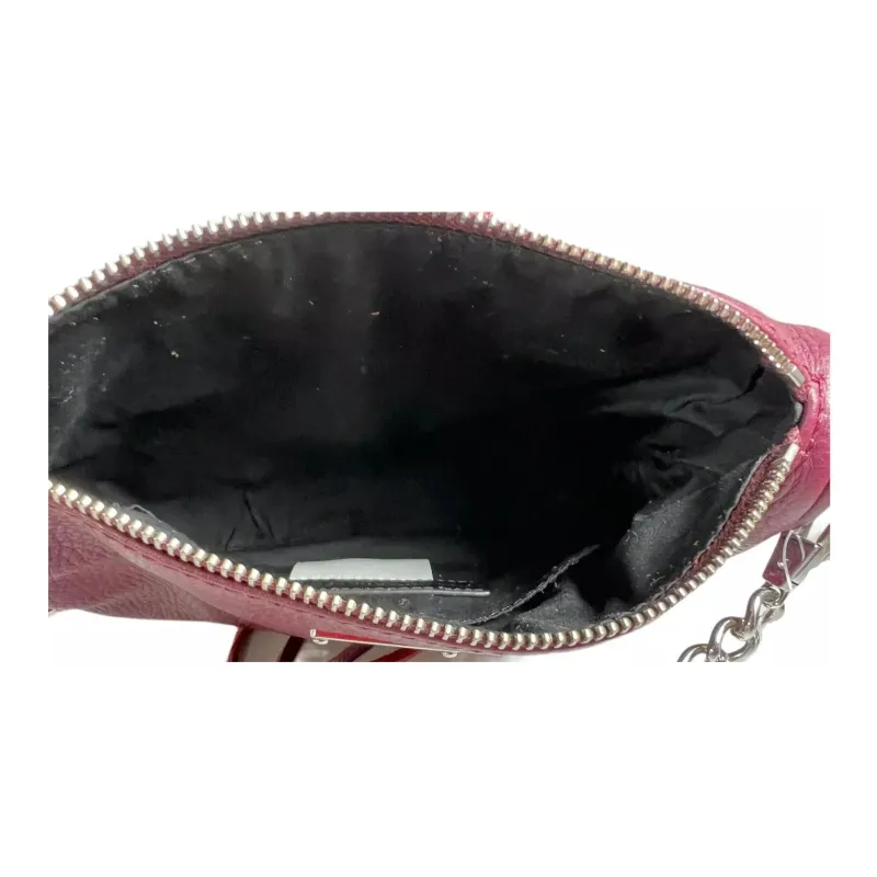 REBECCA MINKOFF Leather Crossbody Bag Mini Women's Fuchsia-4
