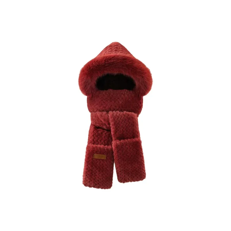 Tonlion Polyester Hoods & Plush Hats Unisex-6