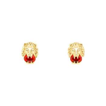 GUCCI Earrings Unisex Gold