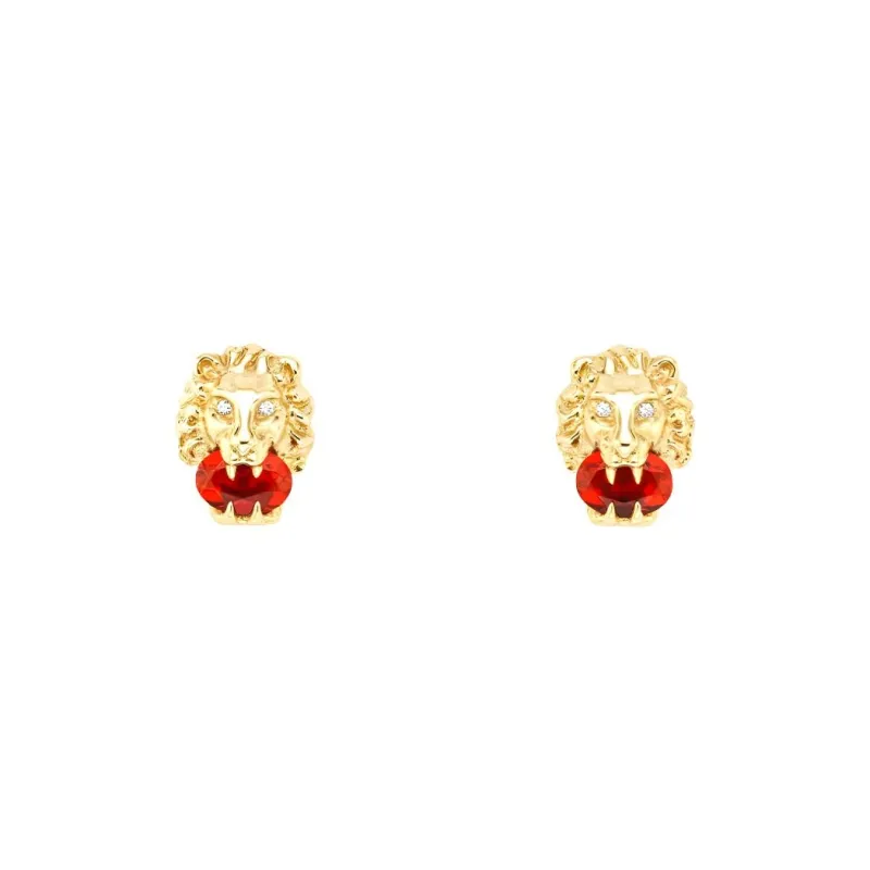 GUCCI Earrings Unisex Gold-0