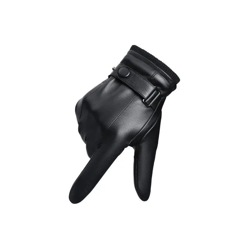 SEPTWOLVES Sheepskin Cycling Driving Motorcycle Touchscreen Glove WO Unisex-9