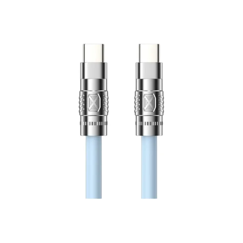 RIRO D20 1.5 Type c To Type c Extended Length Charging Cable With High Rebound TPE Cables-2