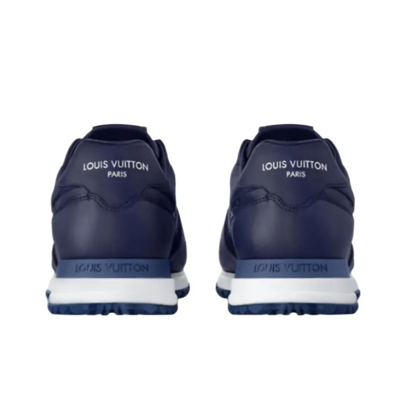 LOUIS VUITTON Run Away Low Top Casual Shoes Men's Blue-4
