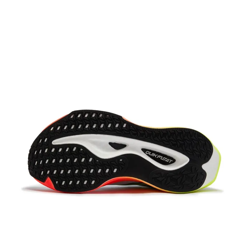 361° Cushioning Anti-Slip And Wear-Resistant Rebound Low-Top Carbon Plate Running Shoes Unisex Blue Orange Red-4