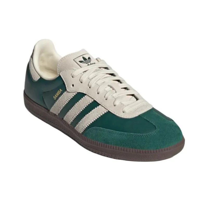 Adidas Originals Samba Og Collegiate Green Cream White-2