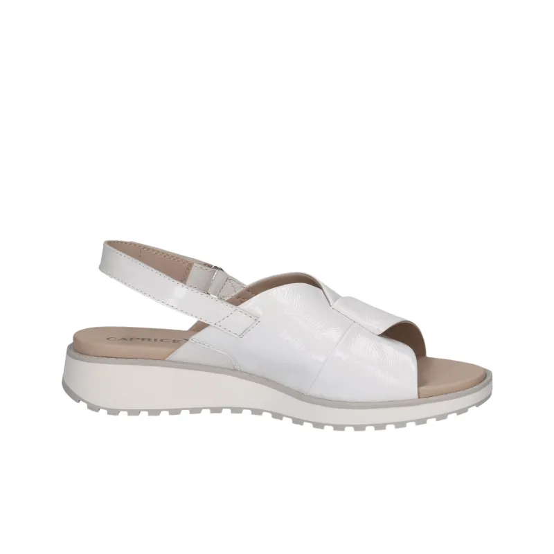 CAPRICE Kandy Strap Sandals 4.5cm Women's White-1
