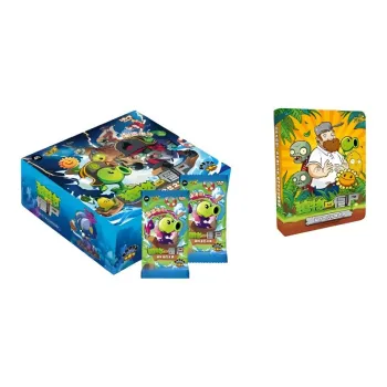 KAYOU Plant Vs. Zombies Card Game Fourth Edition Merchandise Card Pack IP/Anime Cards Full Box/30 Pack/150 Piece