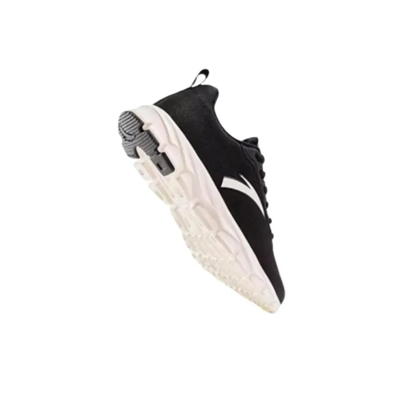 Anta Abrasion Resistant Low Top Mesh Women's Black White-4
