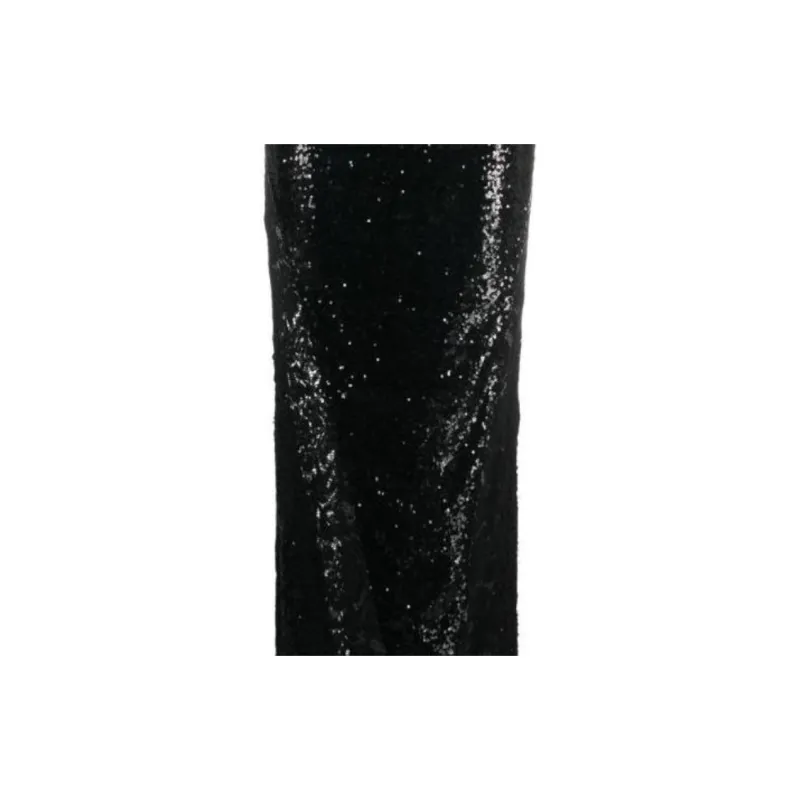 PHILIPP PLEIN Sequin embellished Lace detail Maxi Dress-5