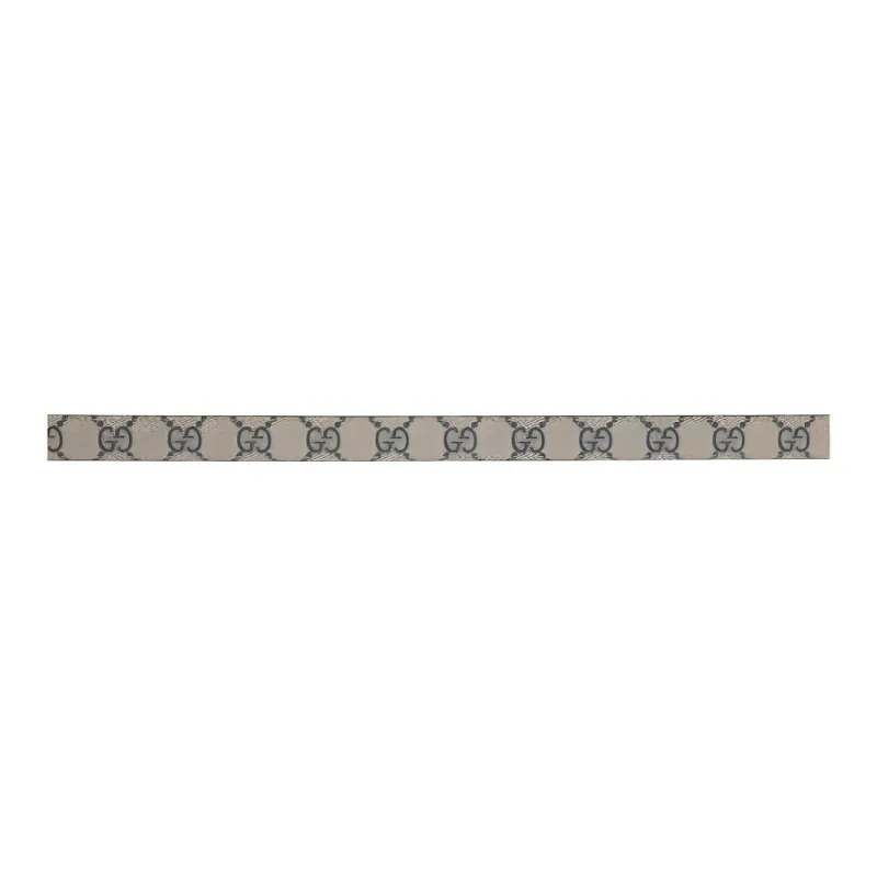 GUCCI Leather Belts Women's Gray-1