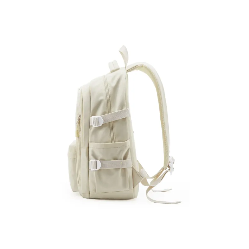 NFL Fabric Backpack Laptop Backpack Unisex Black/Ecru/Light Blue-8