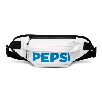 Pepsi Pu Membrana Dermalis Sling Bag Shoulder Bag Crossbody Bag Fanny Pack Regular Unisex White/Black