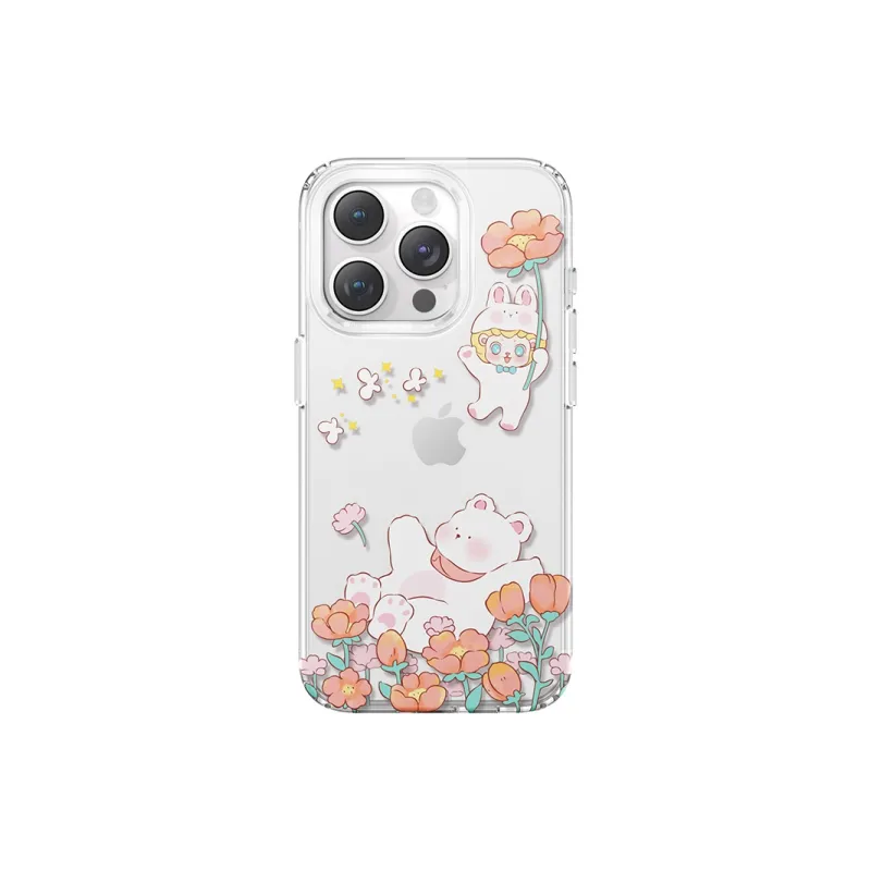 Kingxbar TPU Material Silicone Impact Resistant Phone Case Compatibility With Apple 15 Collection-2