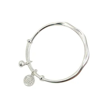 U state S999 Sterling Silver Bracelets Women's