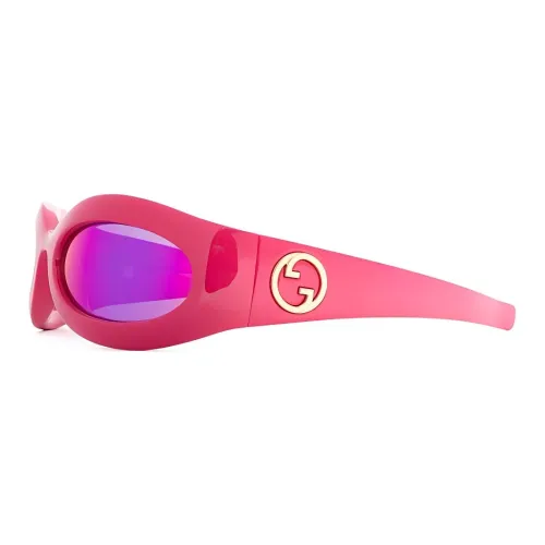 GUCCI Oval Frame Sunglasses