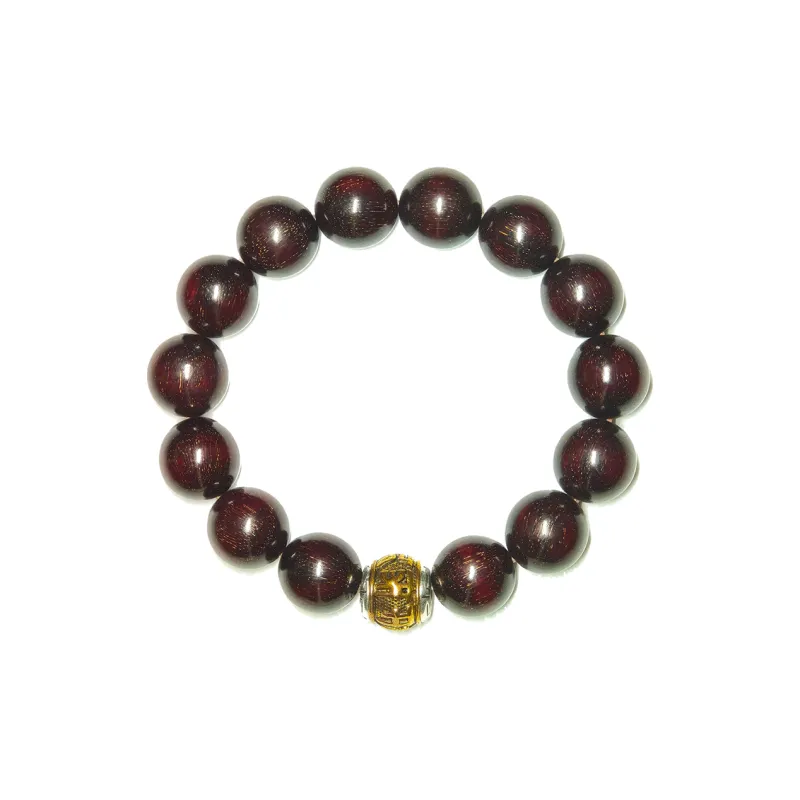 Guansha Pterocarpus Bracelets Unisex-1