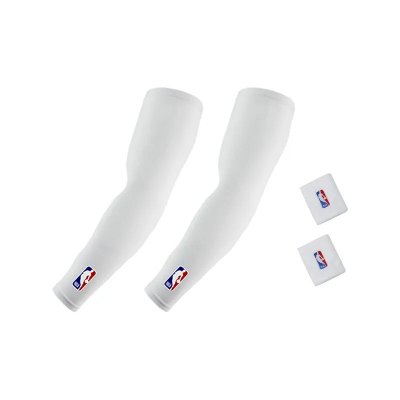 NBA Basketball Cycling Hiking Fitness Arm Guards Tight Coverage Men's Basic Protective-3