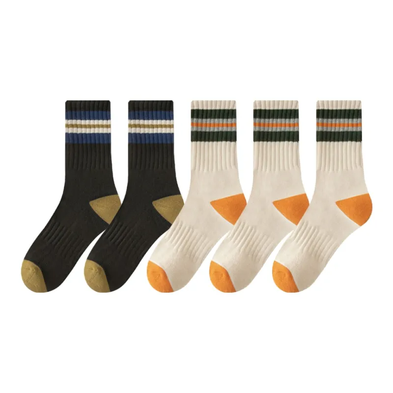 Miguel Mid Calf Socks Men's Combo Set-5