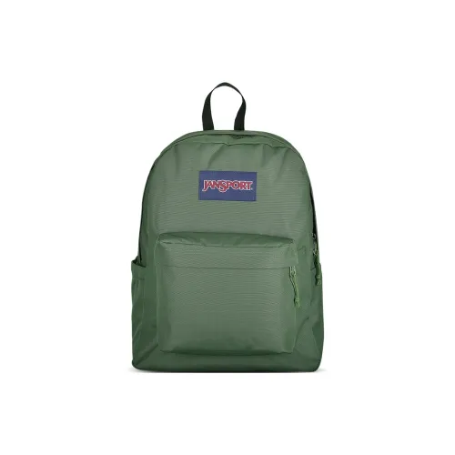 JanSport Fabric Backpacks Regular Unisex Army Green