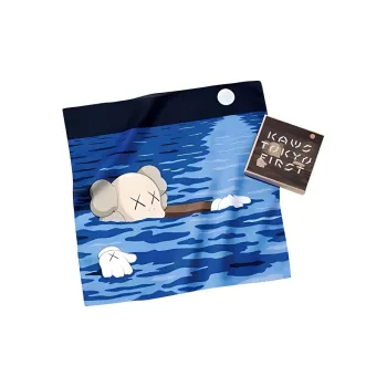KAWS KAWS Figure Print TOKYO FIRST TIDE Tissue Blue Trend Based Products