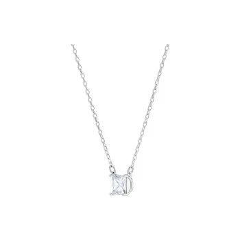 Swarovski Stilla Attract Faux Crystal Necklaces Women's Silver