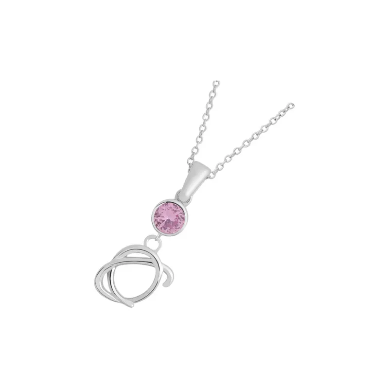 ARTE Crystal Diamond 925 Silver Necklaces Women's Silver-2